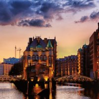 Speicherstadt, Hamburg, Germany