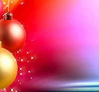 Colorful Christmas Background