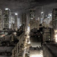 New York At Night