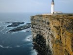 lighthouse on a great cliff