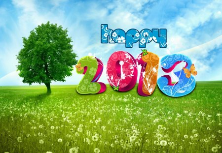 *** Happy 2013 *** - wishes, happines, new, happy, year