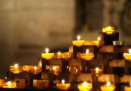 Candles - lights, christmas candles, christmas candle, beautiful, candles, christmas, magic, light, photography, christmas light, magic christmas, pretty, beauty, xmas, candle, merry christmas, lovely