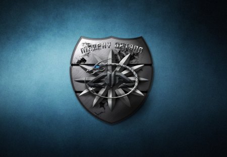 Marphy Optana Logo - shield, metal shield, logo, marphy optana