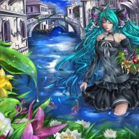 Miku in Venice