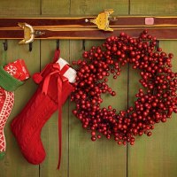 Hanging christmas stockings
