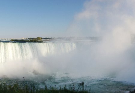 Horseshoe Falls - water, breathtaking, horseshoe, falls