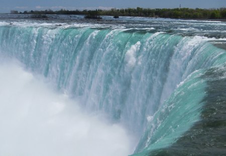 Remarkable - waterfalls, water, horseshoe, falls