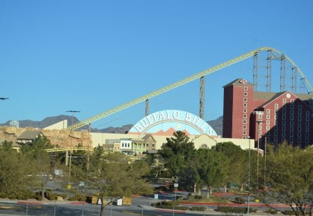 Roller Coaster. - roller coaster, buffalo bills, america, photography