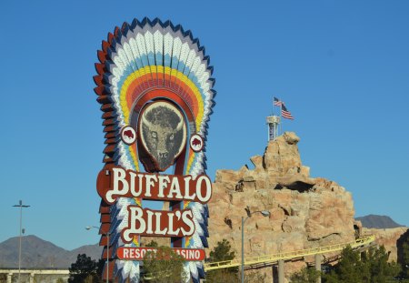 Buffalo Bill's - holiday, photography, america, amusement park