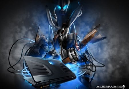 Alienware Mech 4 - alienware, computer, mech4, chips