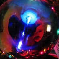 Blue Christmas Bulb