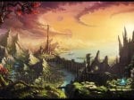 Fantasy landscape