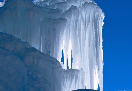 Awesome Formation - ice, winter, water, icebergs