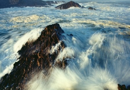 sea surf - surf, rocks, sea, foam