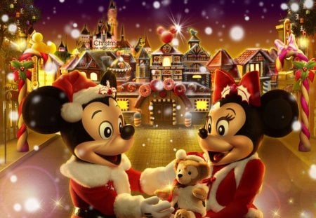 Disney's Sparkling Christmas - mickey, disneys, sparkling, christmas