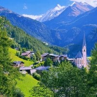 Heiligenblut Village in Austria