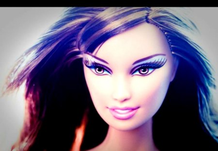 Dark barbie - doll, play, girly, toy, barbie