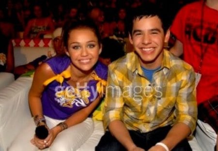 miley cyrus and david archuleta!! - miley, david