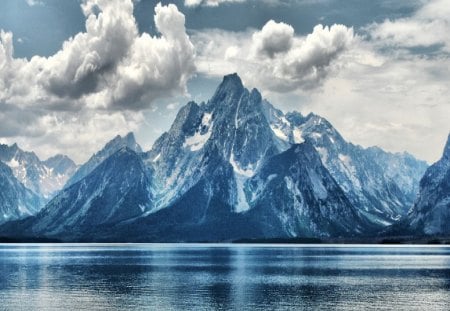 Colter Bay View - view, sea, colter, sky, bay