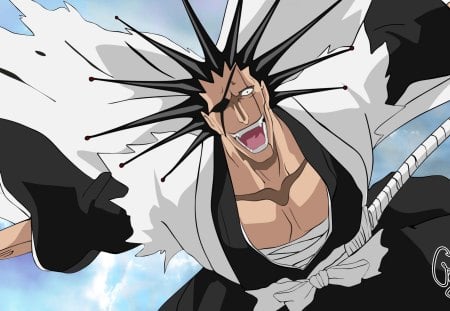 zaraki kenpachi - anime, captain, bleach