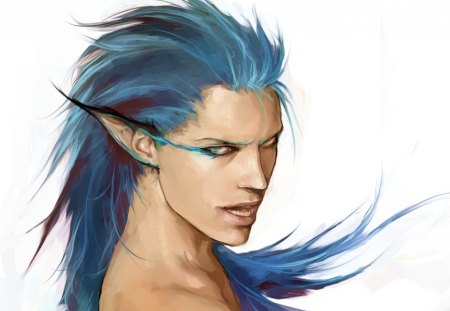 Grimmjow portrait - anime, espada, bleach