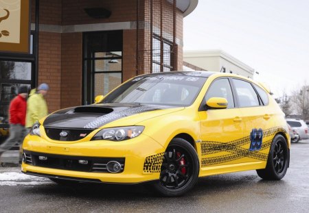 Travis Pastrana Subaru WRX STI - impreza, car, wrx, tuning, subaru, sti