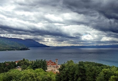 macedonia ohrid - macedonia, ohrid lake