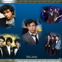 Nick Jonas Wallpaper in blue