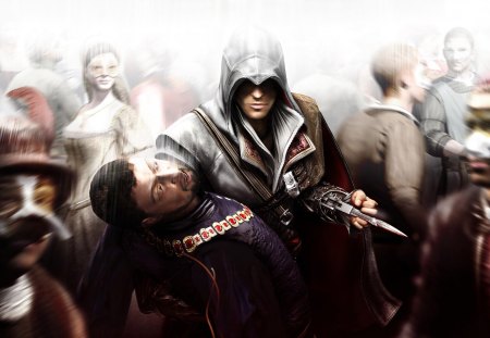 Ezio Auditore de Firenze from Assassins creed 2 - assassins creed 2, ezio auditore de firenze, assassions creed