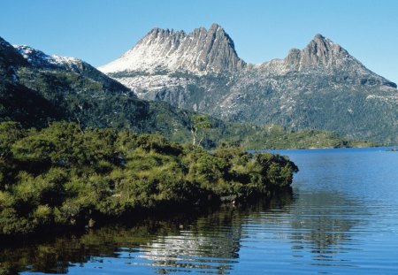 Mauntain Lake - lake, mountain, australia