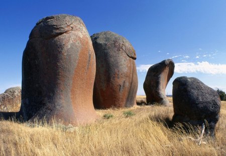 Strange Rocks - rocks, australia