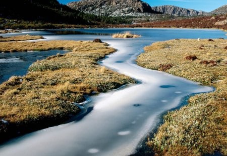 Mountain River - australia, mountain, river