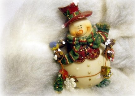 snowman - christmas, snowman, snow, holidays, other