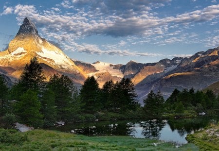 Heaven - nature, sky, mountain, heaven