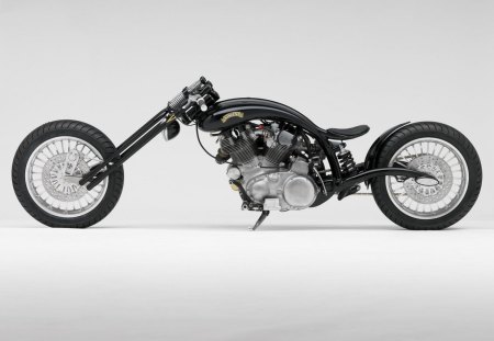 VINCENT-Chopper - chopper, black, custom, bike