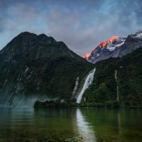 Waterfall at Lake