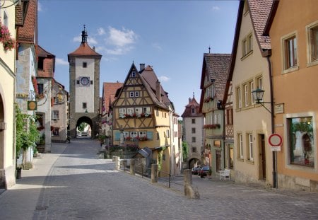 Rothenburg germany - architecture, germany, houses, outdoors