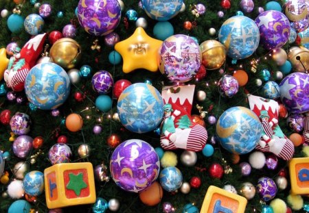 Christmas Decorations - new year, christmas balls, xmas, decorations, blue, christmas decoration, lovely