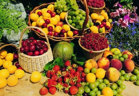 Fruits - food, berry, fruits, health