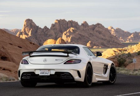 Mercedes-Benz SLS AMG Coupe Black Series - car, sls, amg, coupe, mercedes-benz