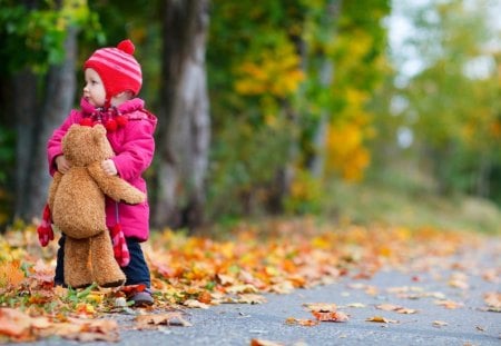 teddy bear - doll, child, girl, teddy