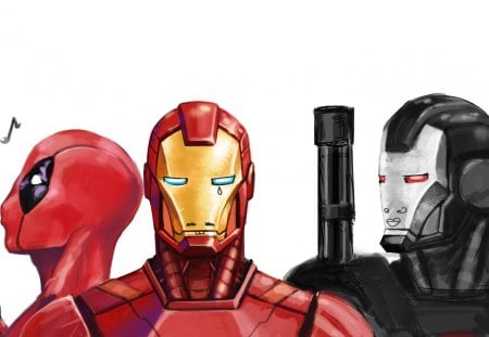 Iron Man - iron, movie, man, art