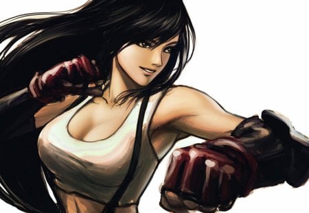 Tifa Lockhart Close up - video game, final fantasy, tifa, women