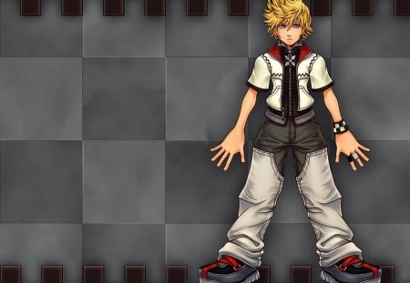 Roxas - boy, kingdom hearts, cool, video game