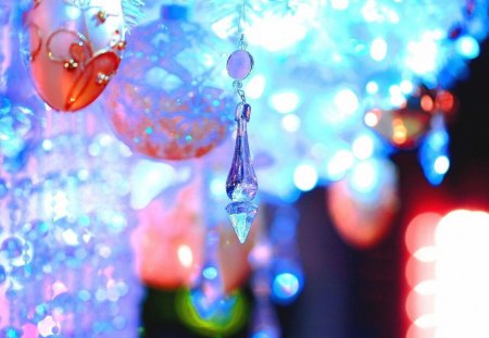 Christmas Decorations - blue, christmas balls, holidays, christmas, christmas tree, purple, balls color, new year, red