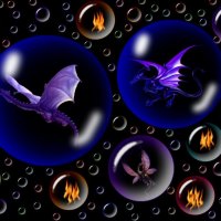 Bubbling Dragons