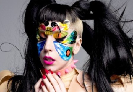 LADY GAGA - color, lady gaga, photo shoot