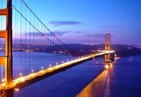 san francisco bridge - bridge, francisco, san, blue