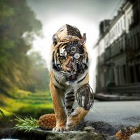 mechanical tiger