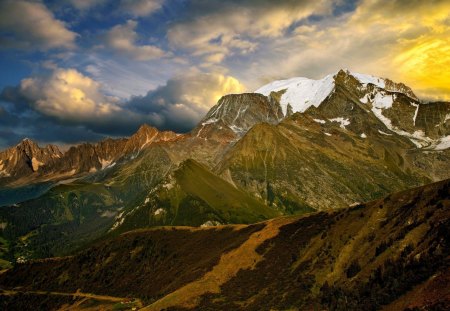 Mountains - nature, mountains, sky, landscape